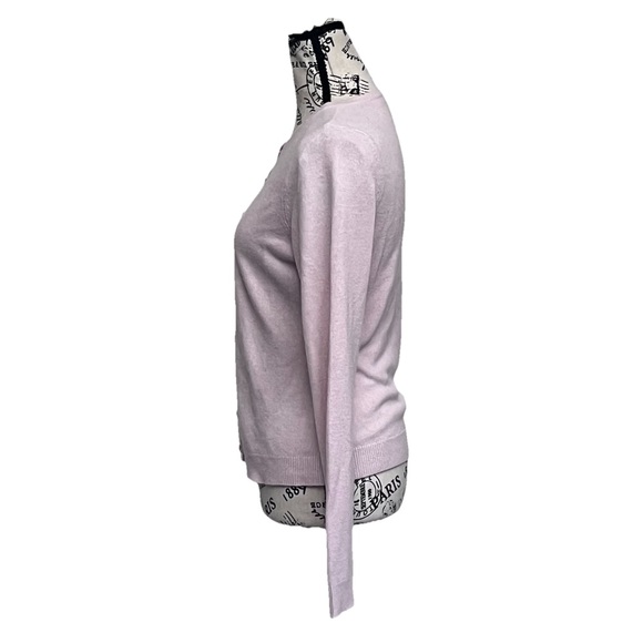 New York & Company Pink Cardigan Sweater S Y2K Coquette Cottagecore Soft Girl - Picture 4 of 10